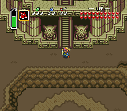 Tower's entrance outside